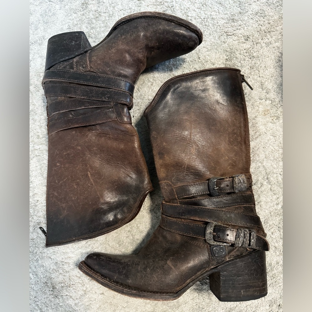 Freebird by Steven Pikes, mid calf boots